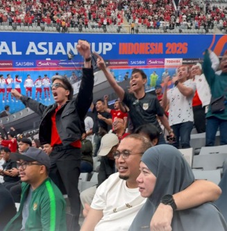 Andre Rosiade Saat Menonton Final Futsal Asian Cup 2026 (Foto : Instagram Andre Rosiade)